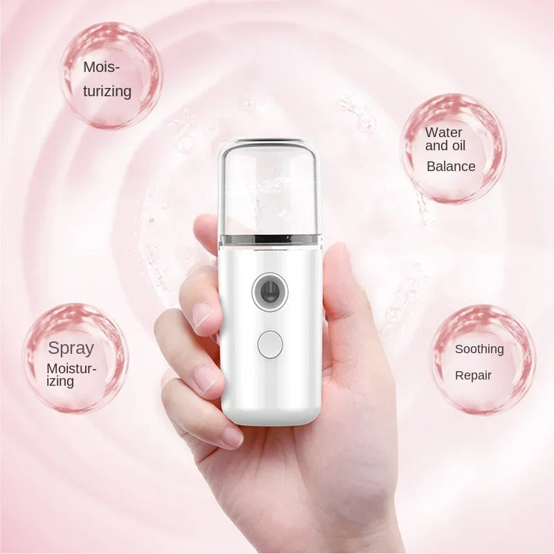 Mini Portable Humidifier Facial Steamer