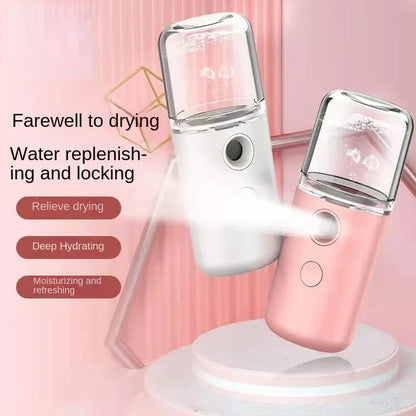 Mini Portable Humidifier Facial Steamer