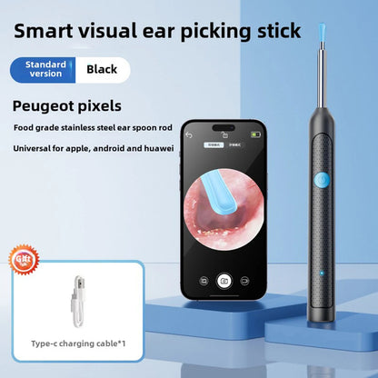 9PCs Smart Visual Wax Removal Tool with Camera
