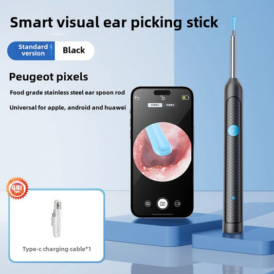 9PCs Smart Visual Wax Removal Tool with Camera